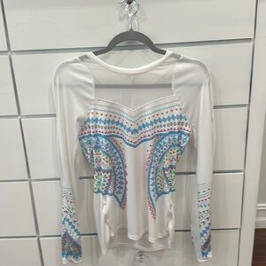 Lucky in Love Long sleeve tennis shirt